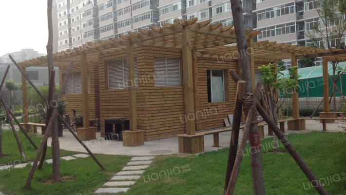 武警22号院外景图