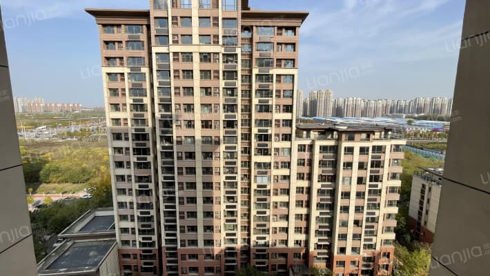 天山熙湖观澜外景图