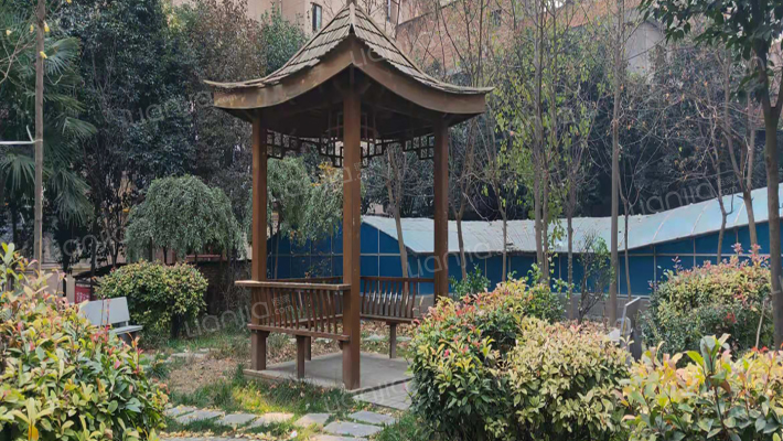 晨光御苑外景图