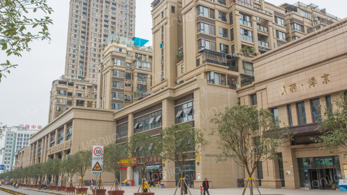 长寿美丽泽京外景图