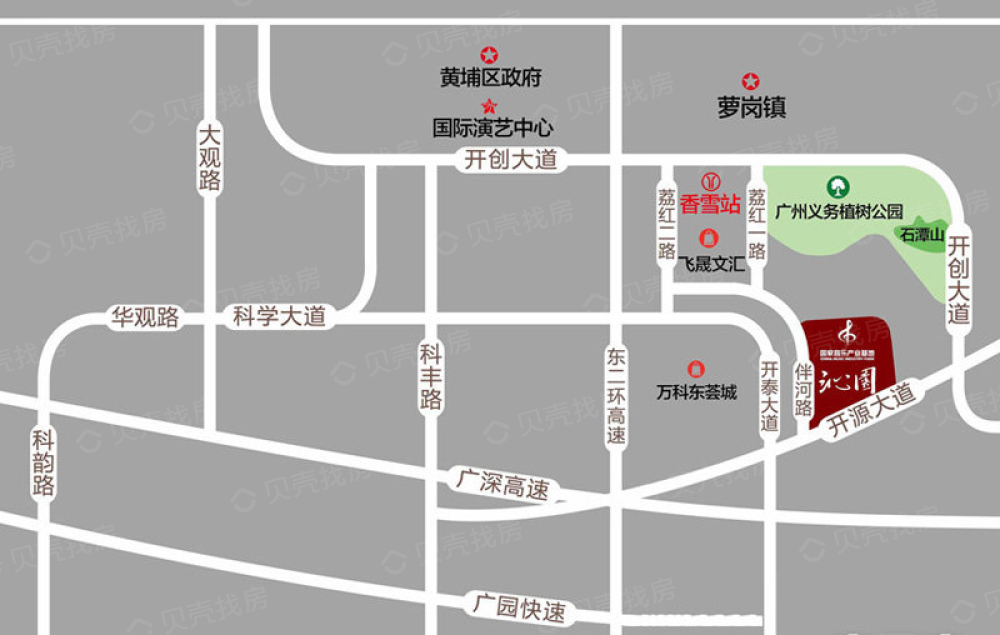 沁园区位