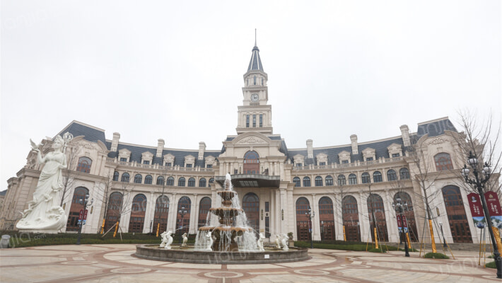 金大元御珑宫廷外景图