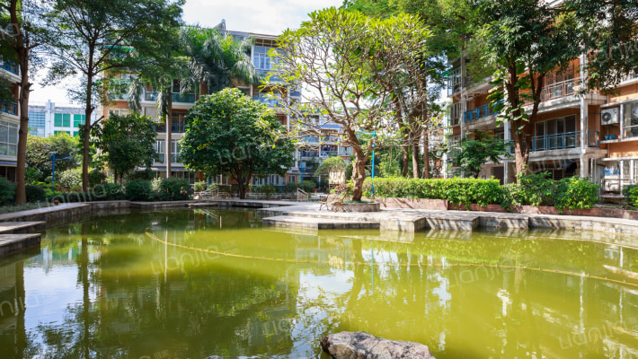 金泉山庄外景图