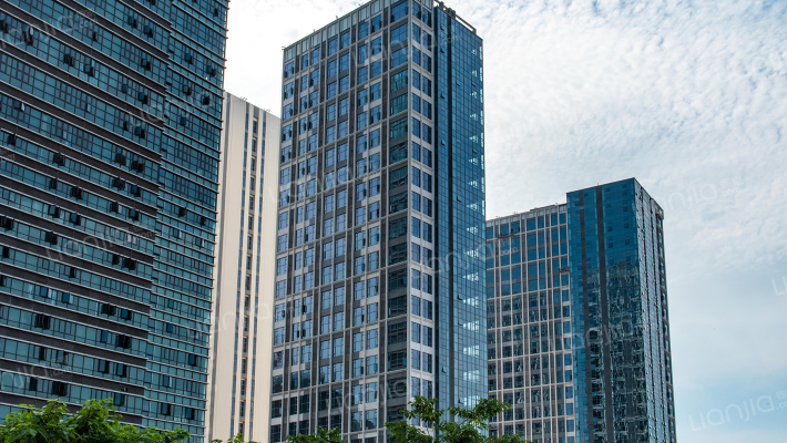 信城湘江揽月外景图