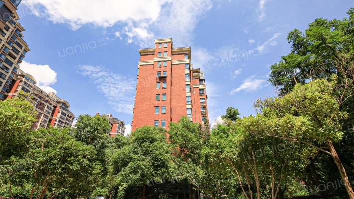 九里象湖城外景图