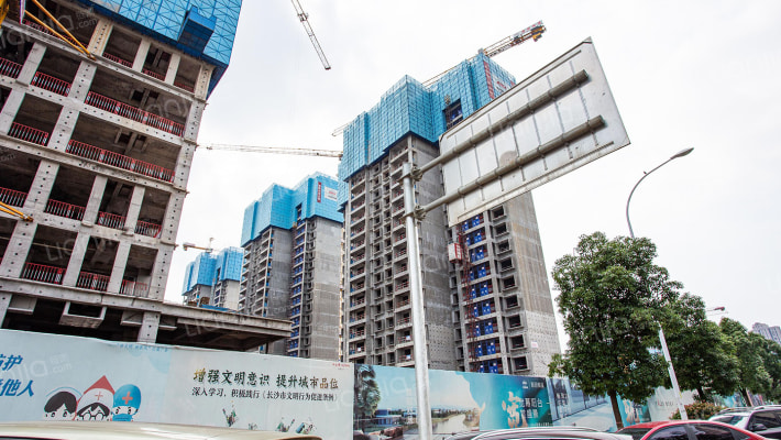 中国铁建湘语梅溪外景图