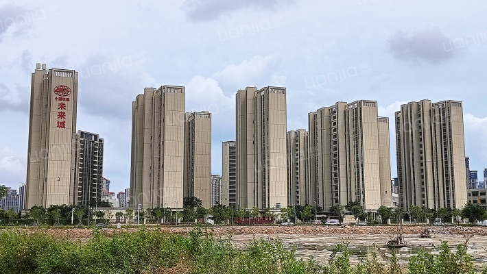 中国铁建未来城外景图