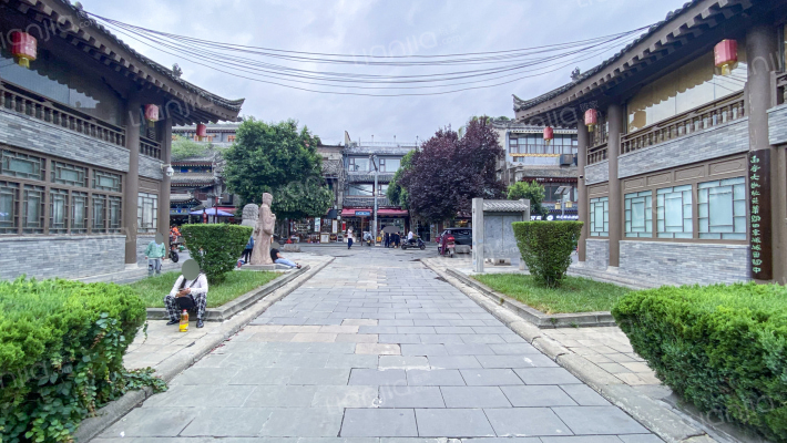 西安市碑林区书院外景图