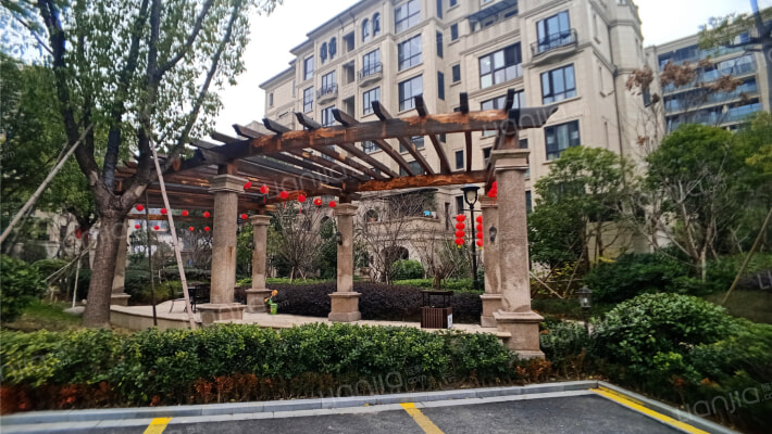 中兴御田清庭外景图