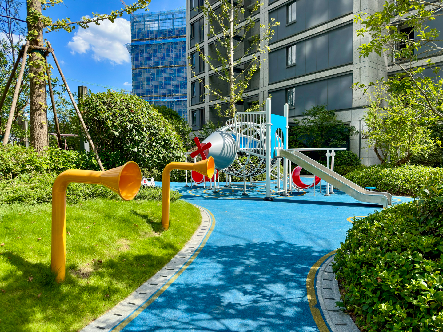 春月杭宁府小区实景 5