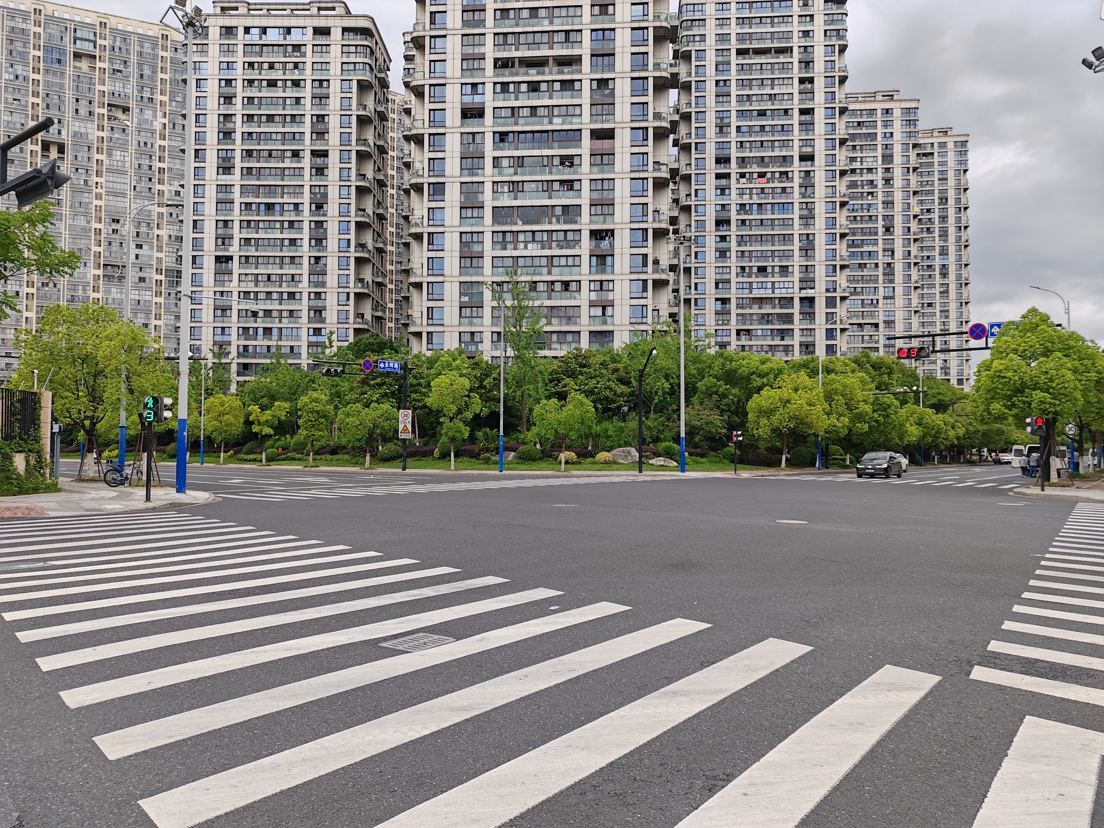 江南丽锦小区实景 2