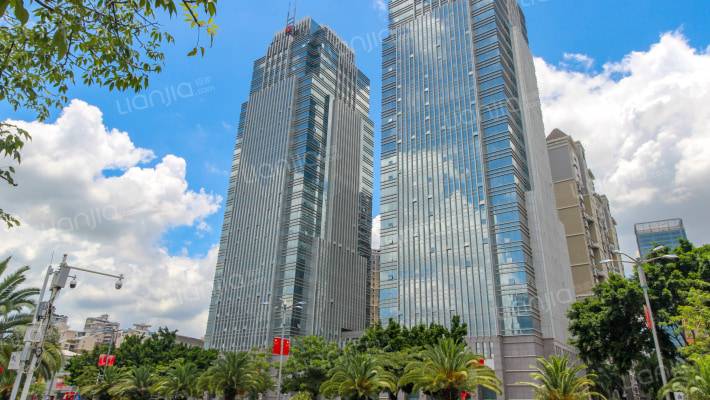 丽日双子星大厦外景图