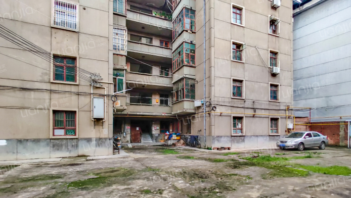 蓝田县一百零八户小区外景图