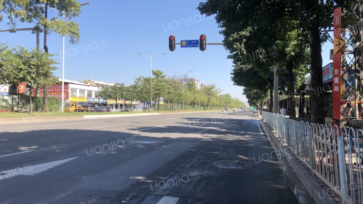 黄埔大道东外景图