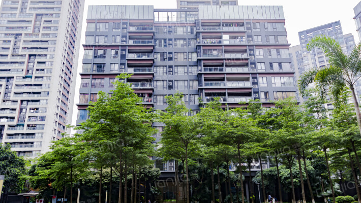 万科缤纷四季花园外景图