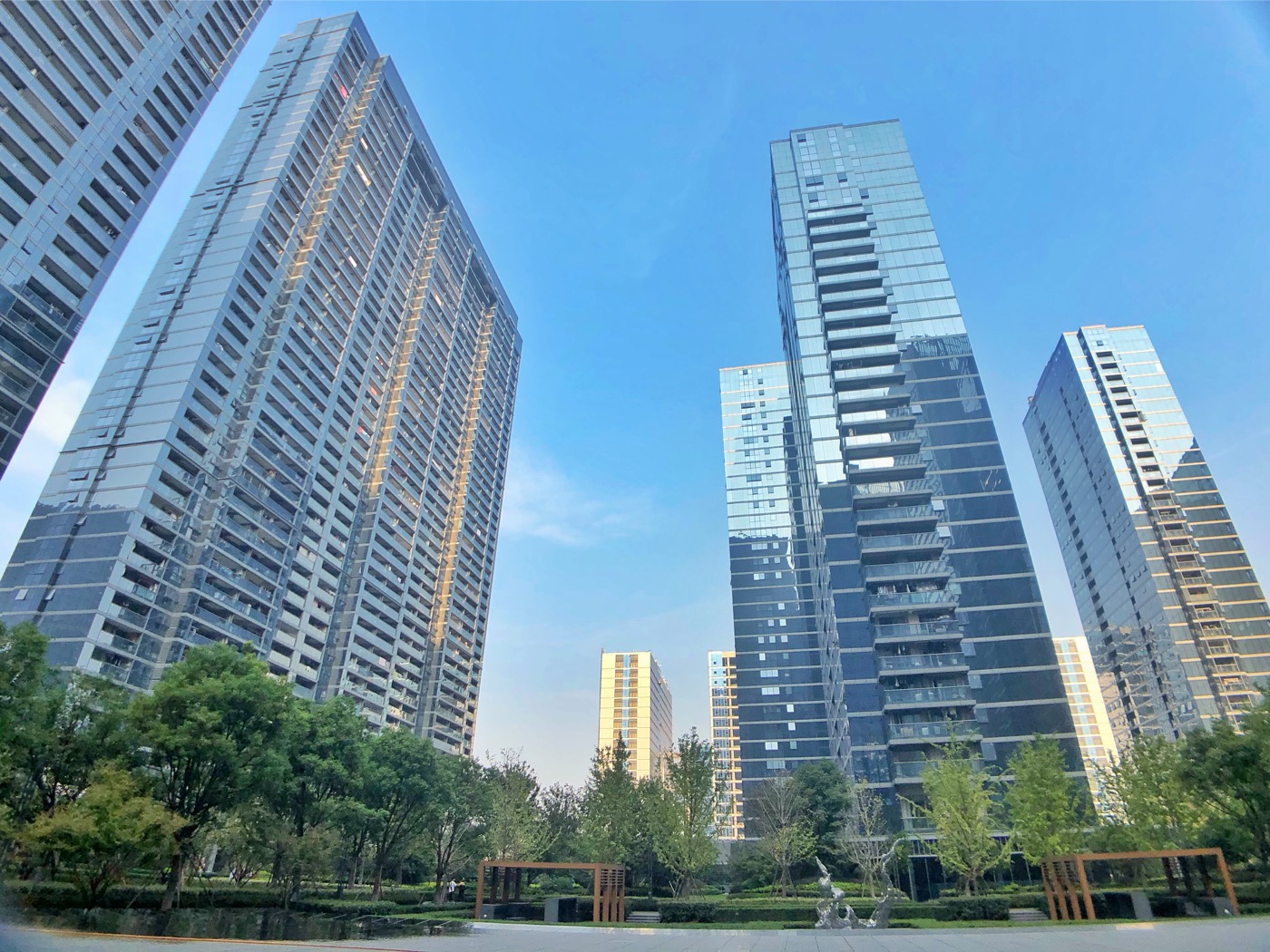 西溪丽晶小区实景 3