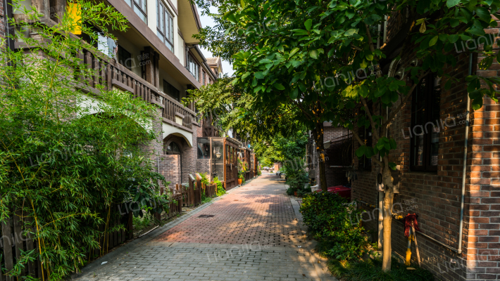 绿地蔷薇九里(别墅)外景图