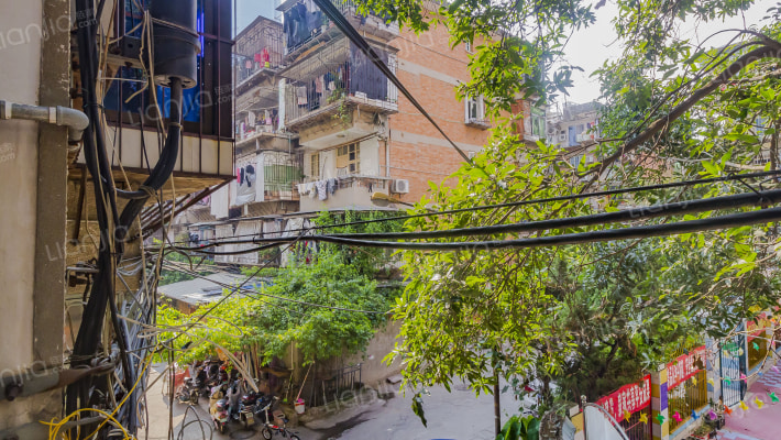 市政宿舍大院外景图