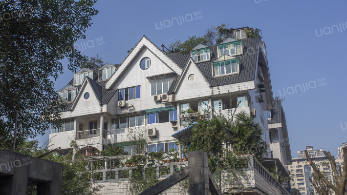 黄金堡高级住宅区外景图