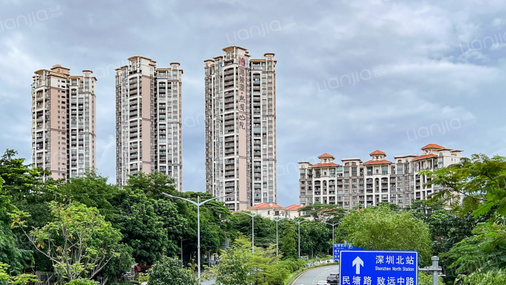 鸿荣源熙园山院外景图