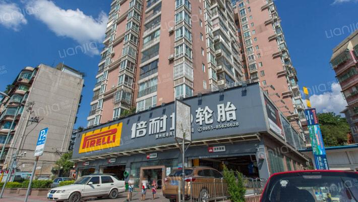 美成名园外景图