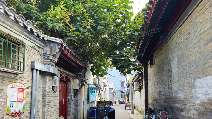 后公用胡同外景图