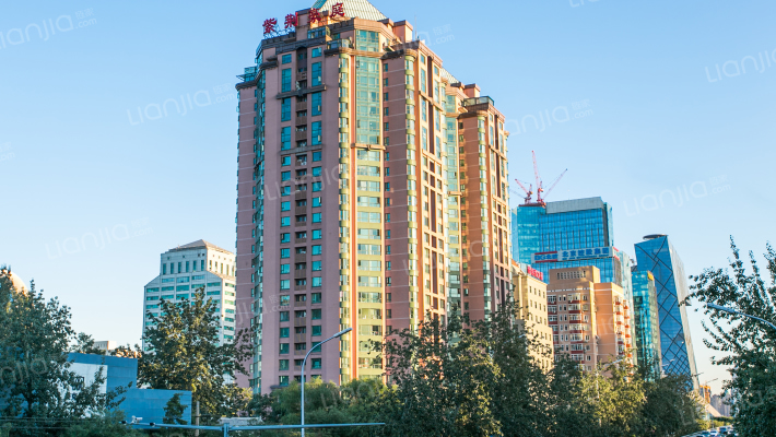 中海紫荆豪庭外景图