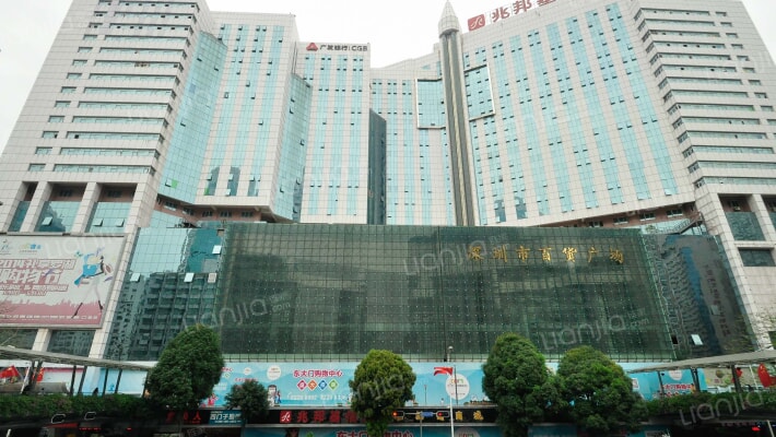 百货广场大厦外景图