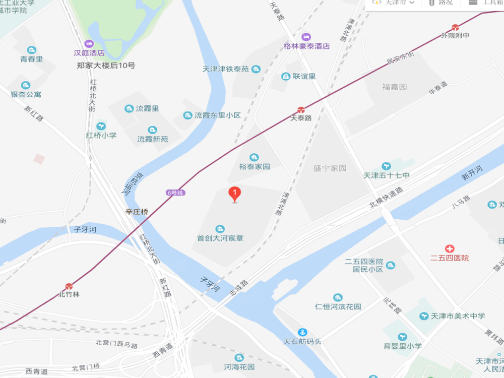 首创天阅公馆区位