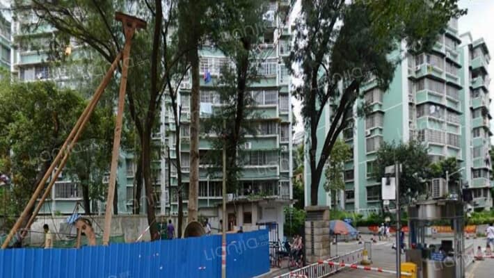 华南理工大学宿舍北区外景图