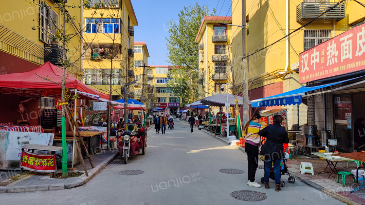 沣京小区外景图
