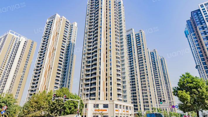 万科翡翠滨江外景图