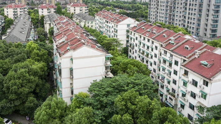 蚕花园永安坊外景图