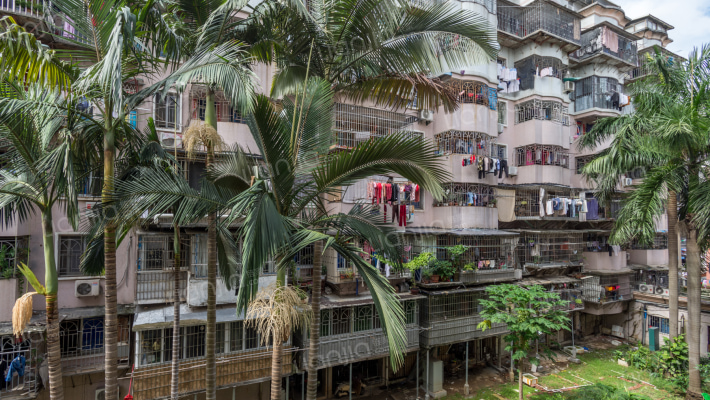 洋洽小区外景图