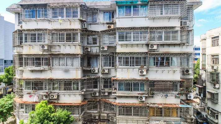 文教教师楼外景图