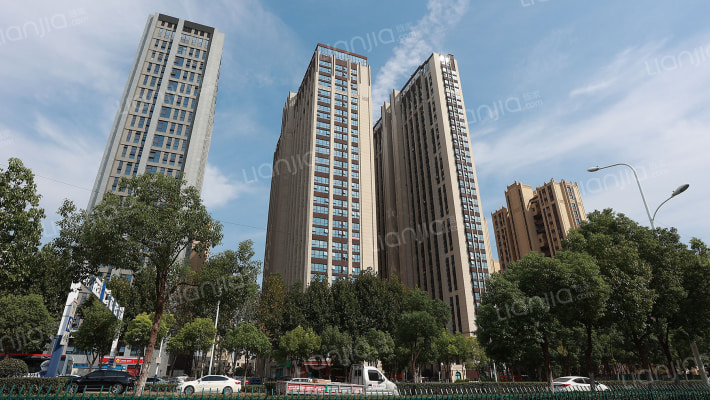 文一名门广场外景图