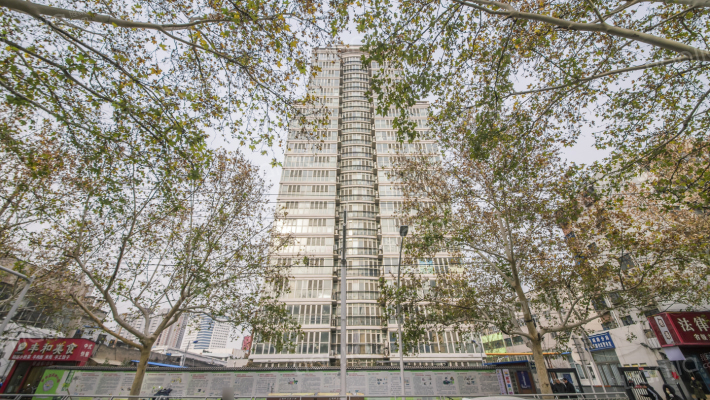 新华二厂家属院外景图