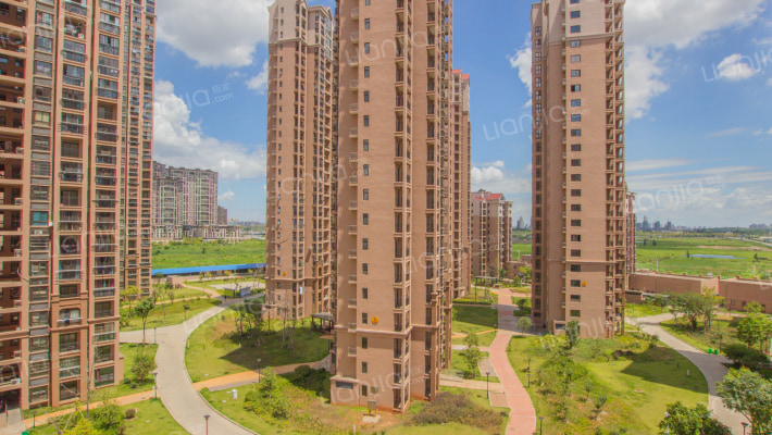 朝阳洲安置小区外景图