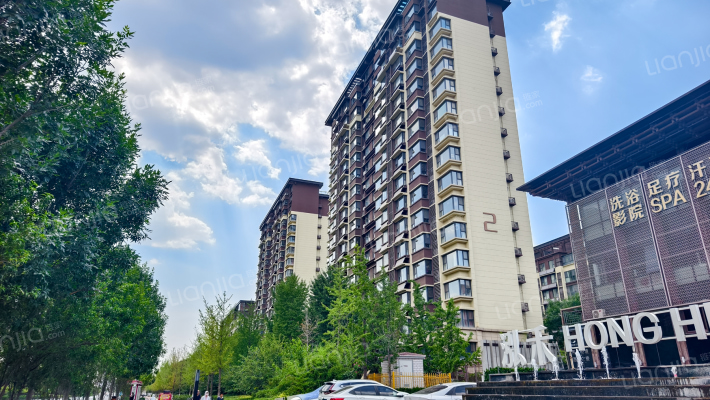 万科龙湖紫郡外景图