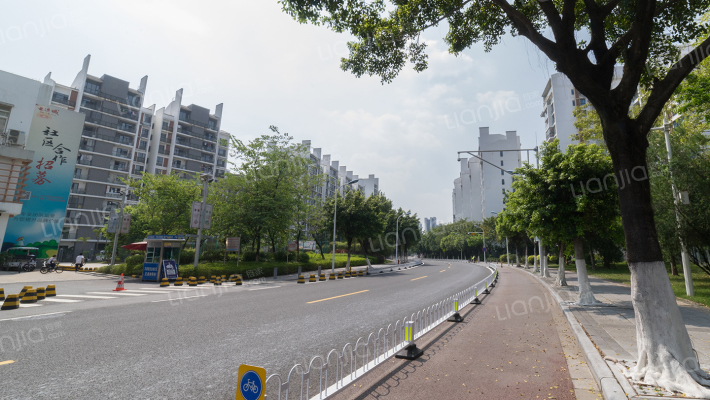 亚运城运动员村一区外景图