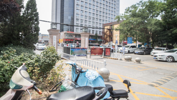 黄河建工大厦外景图