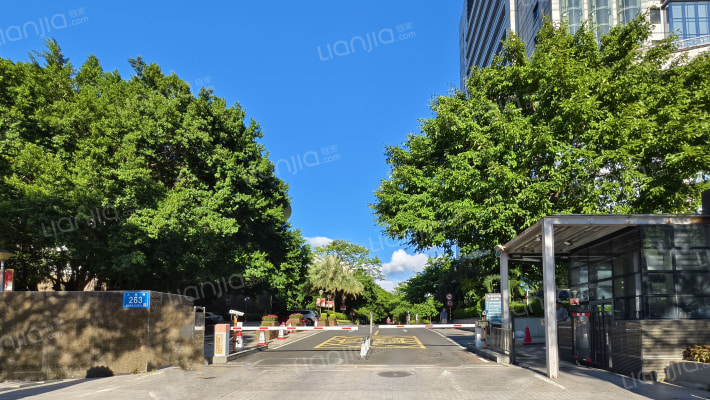 省委老干部局古田村大院外景图