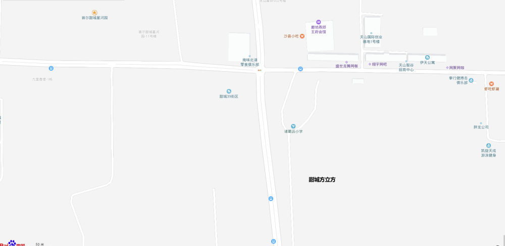 首尔甜城·方立方区位