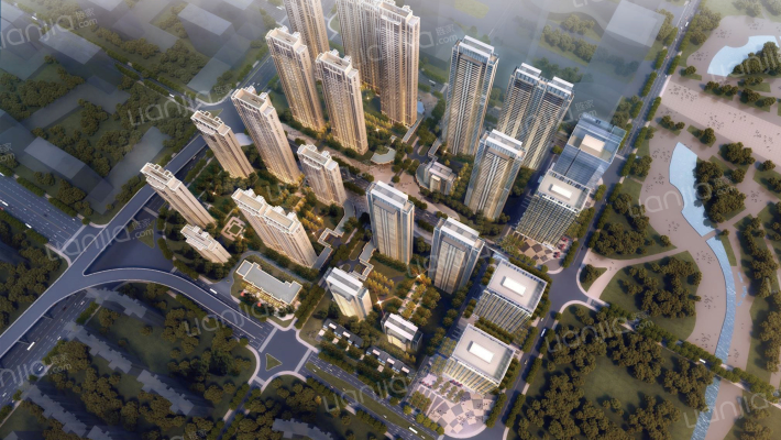 首开&华侨城&金茂·东湖金茂府外景图