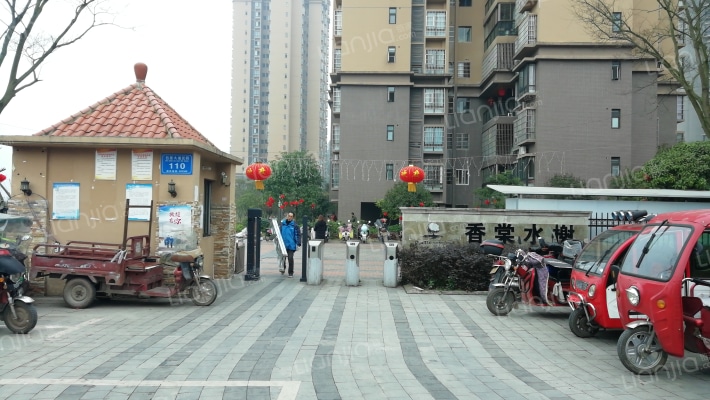 香棠水榭外景图