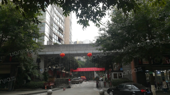 拓新上河城外景图