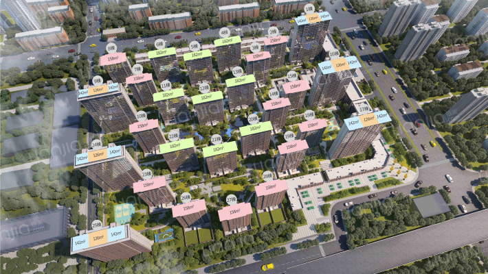 新希望锦麟誉外景图