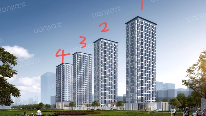 金地金城领峯外景图