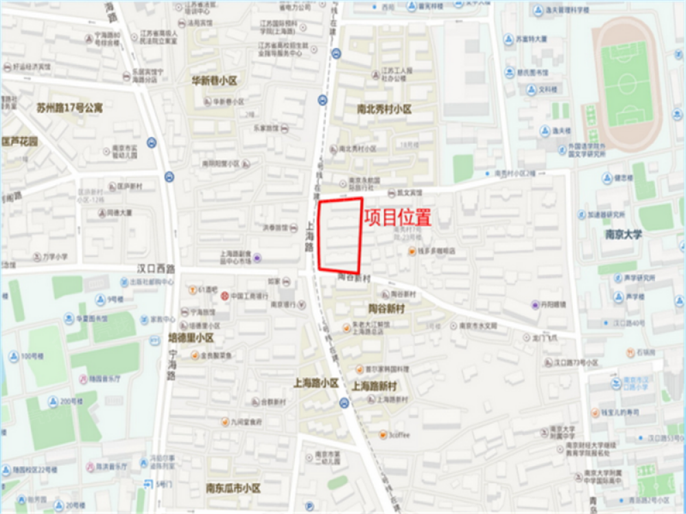 南大置业鼓楼G80地块区位