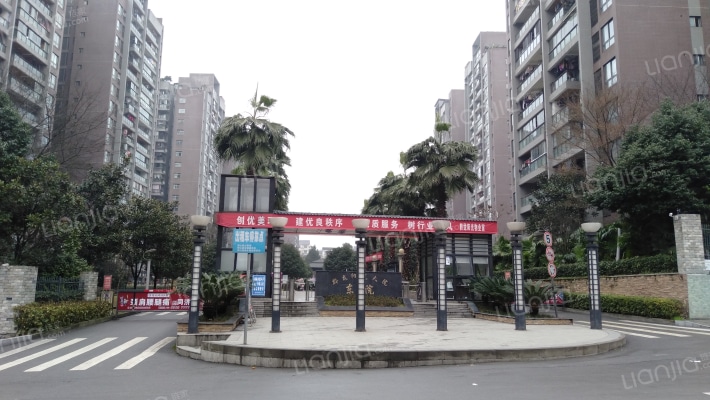 黔龙阳光大院东院外景图